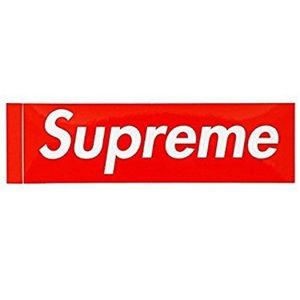 Supreme Red Box Logo Sticker
